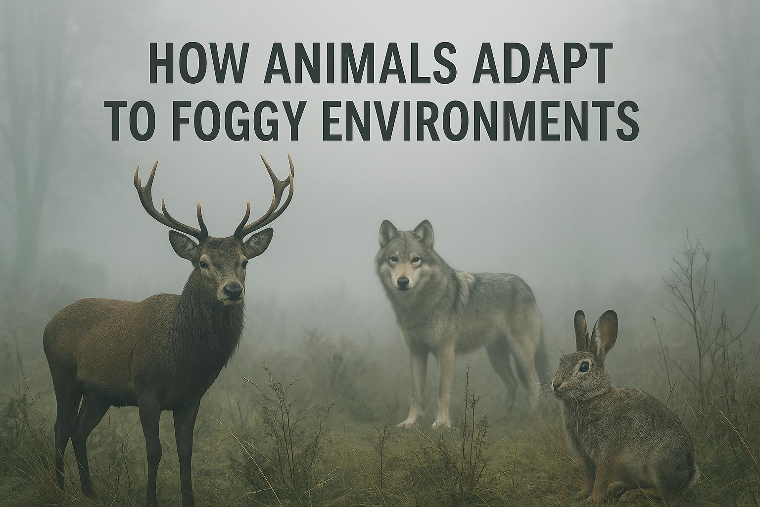 How Animals Adapt to Foggy Environments