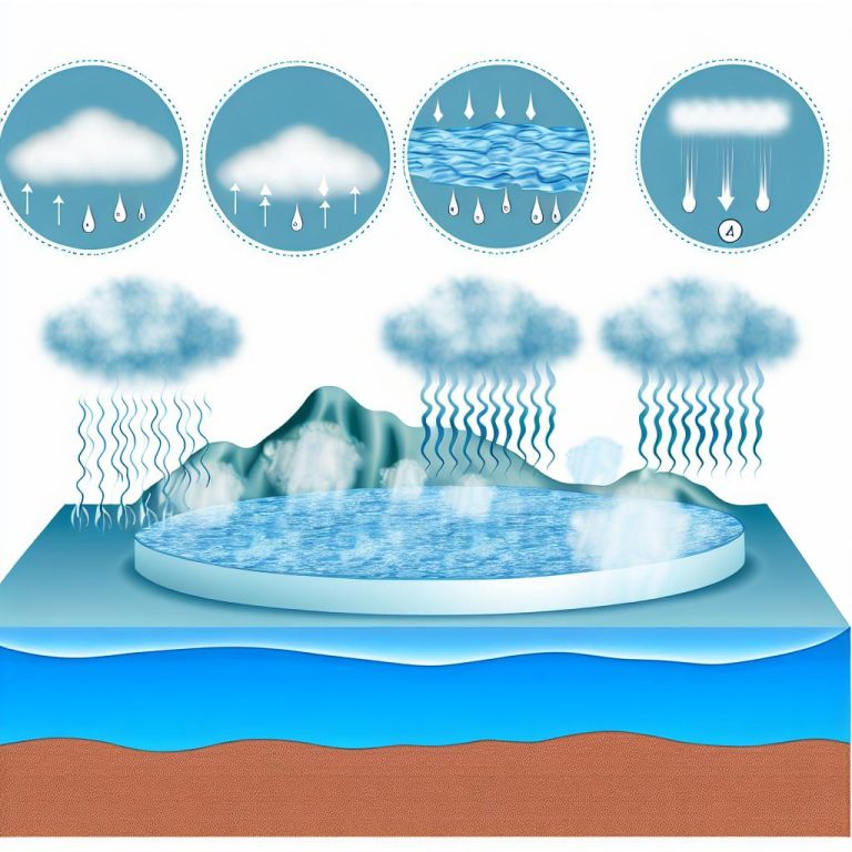 How Evaporation Fog Forms Over Water