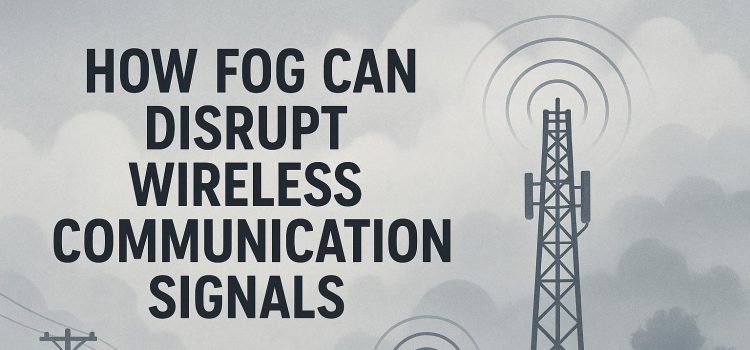 How Fog Can Disrupt Wireless Communication Signals