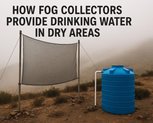 How Fog Collectors Provide Drinking Water in Dry Areas