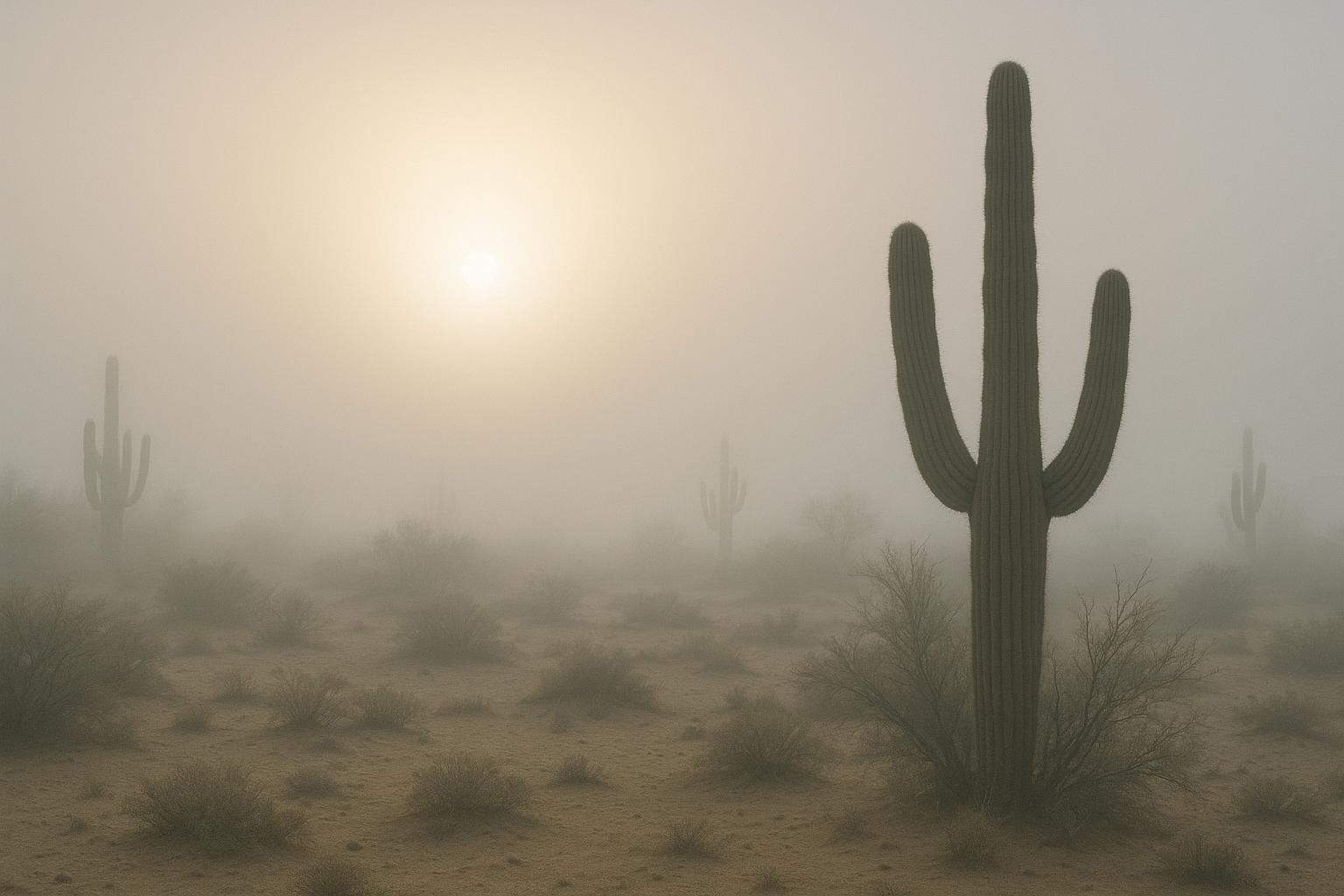 How Fog Forms in Deserts and Arid Regions