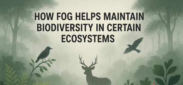 How Fog Helps Maintain Biodiversity in Certain Ecosystems