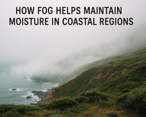 How Fog Helps Maintain Moisture in Coastal Regions