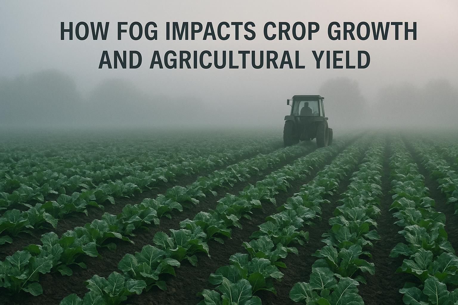 How Fog Impacts Crop Growth and Agricultural Yield