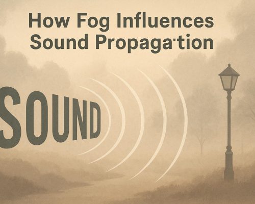 How Fog Influences Sound Propagation