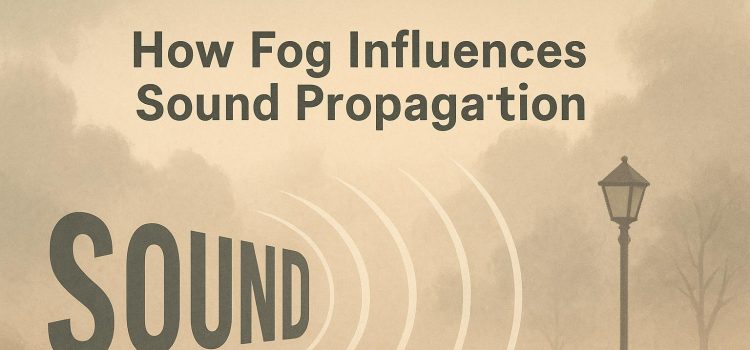 How Fog Influences Sound Propagation