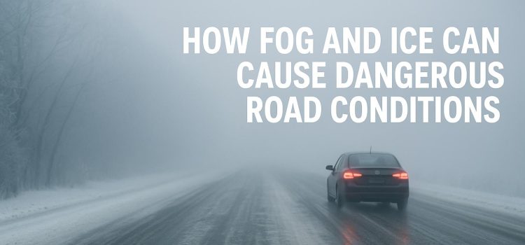How Fog and Ice Can Cause Dangerous Road Conditions