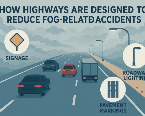 How Highways Are Designed to Reduce Fog-Related Accidents