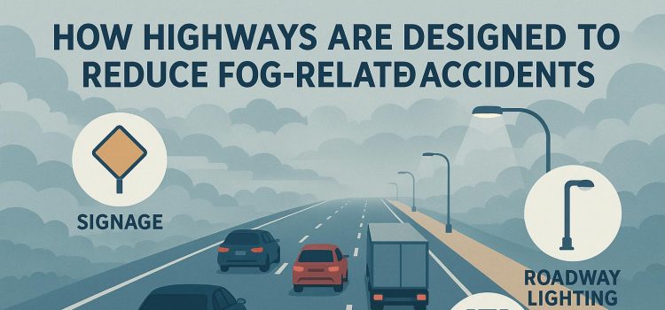 How Highways Are Designed to Reduce Fog-Related Accidents