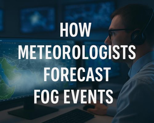 How Meteorologists Forecast Fog Events