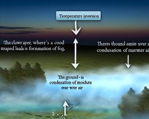 How Temperature Inversions Create Fog