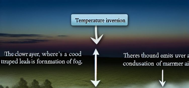 How Temperature Inversions Create Fog