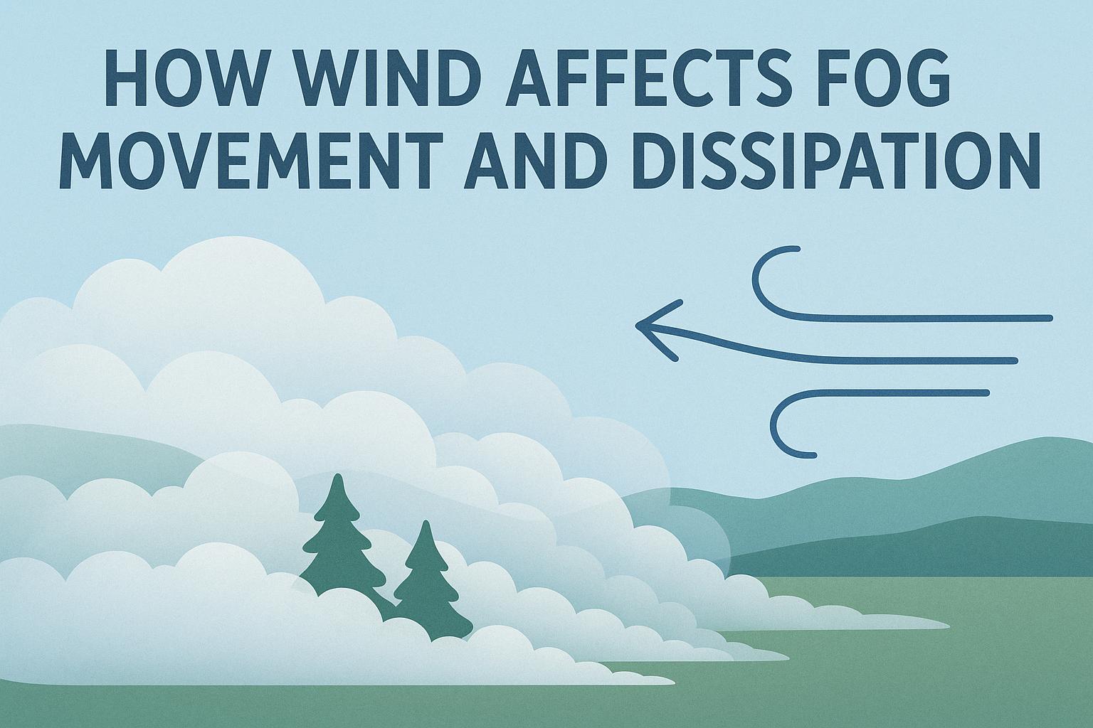 How Wind Affects Fog Movement and Dissipation