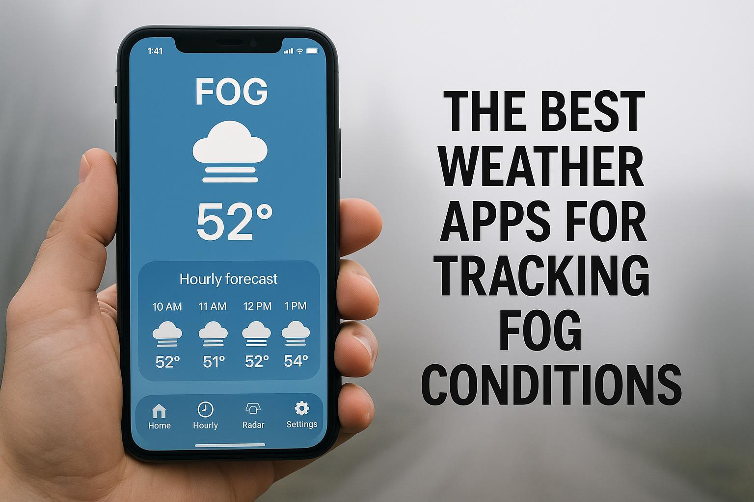 The Best Weather Apps for Tracking Fog Conditions
