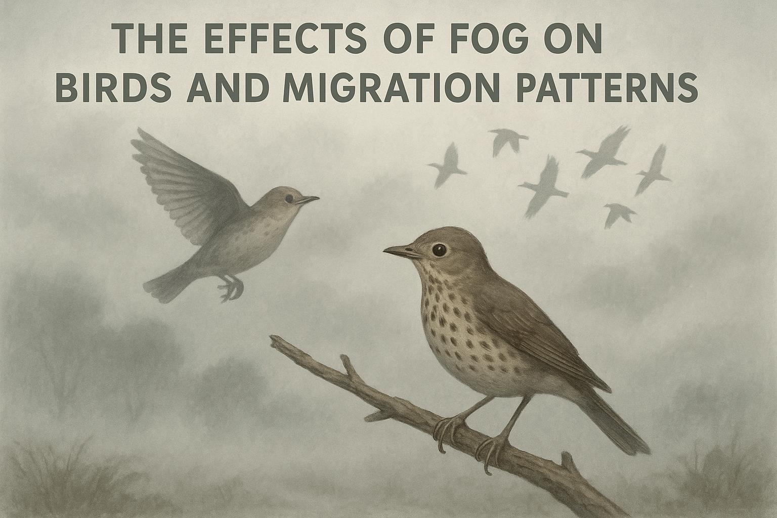 The Effects of Fog on Birds and Migration Patterns