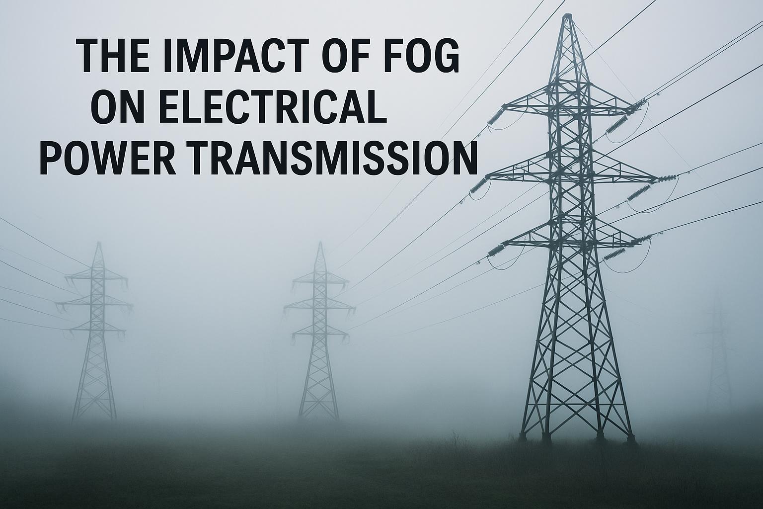 The Impact of Fog on Electrical Power Transmission