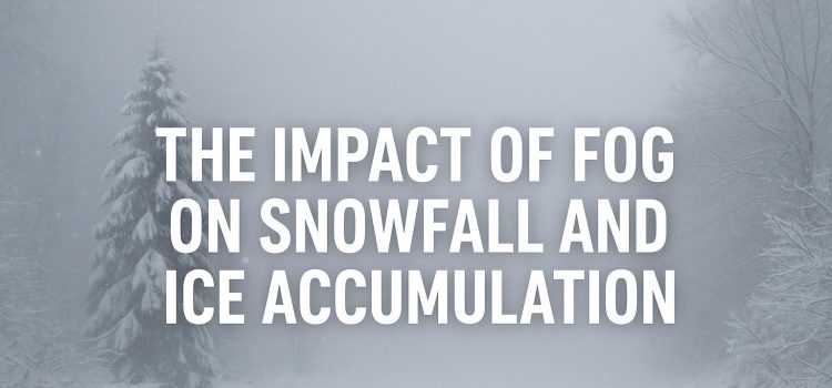 The Impact of Fog on Snowfall and Ice Accumulation