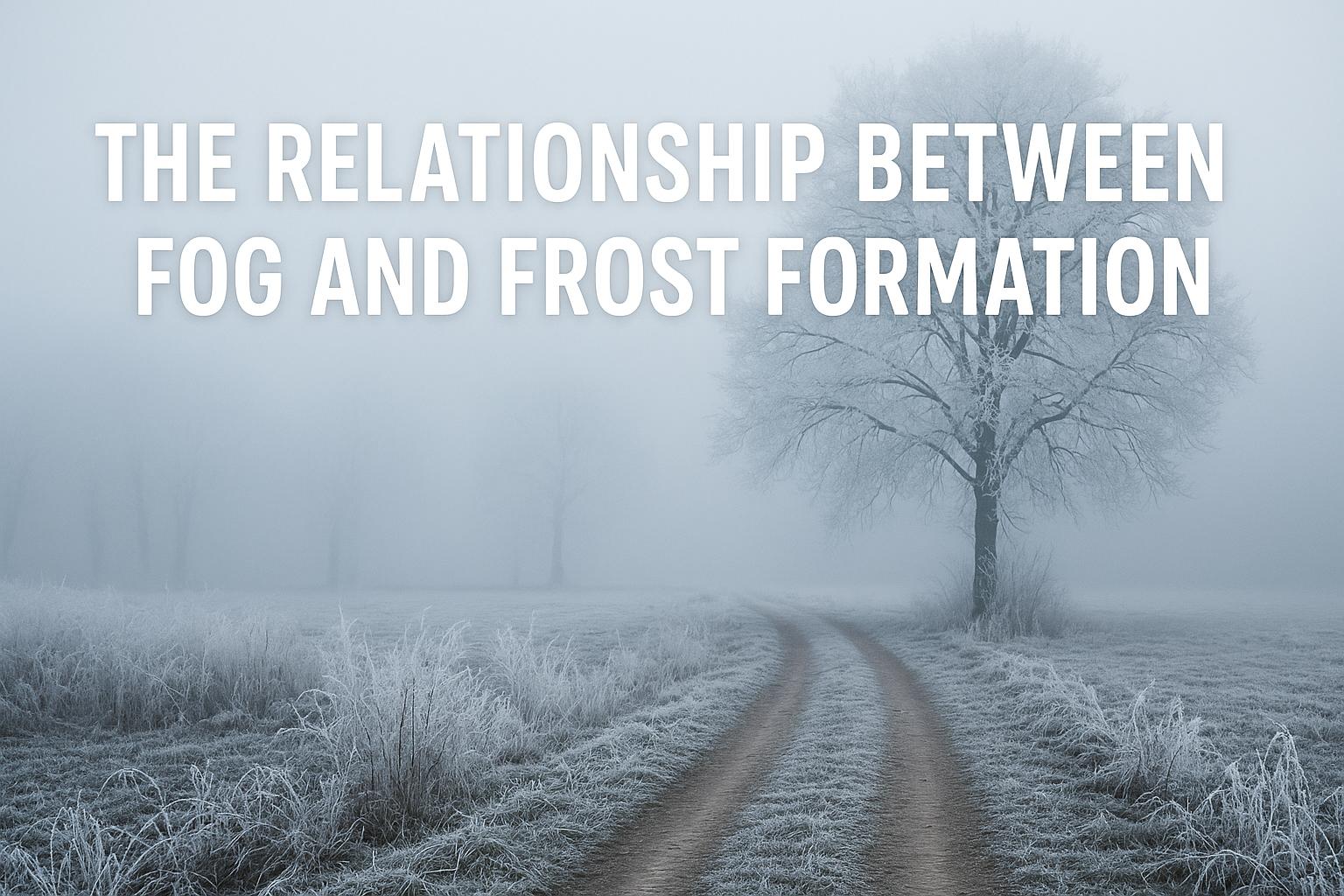 The Relationship Between Fog and Frost Formation