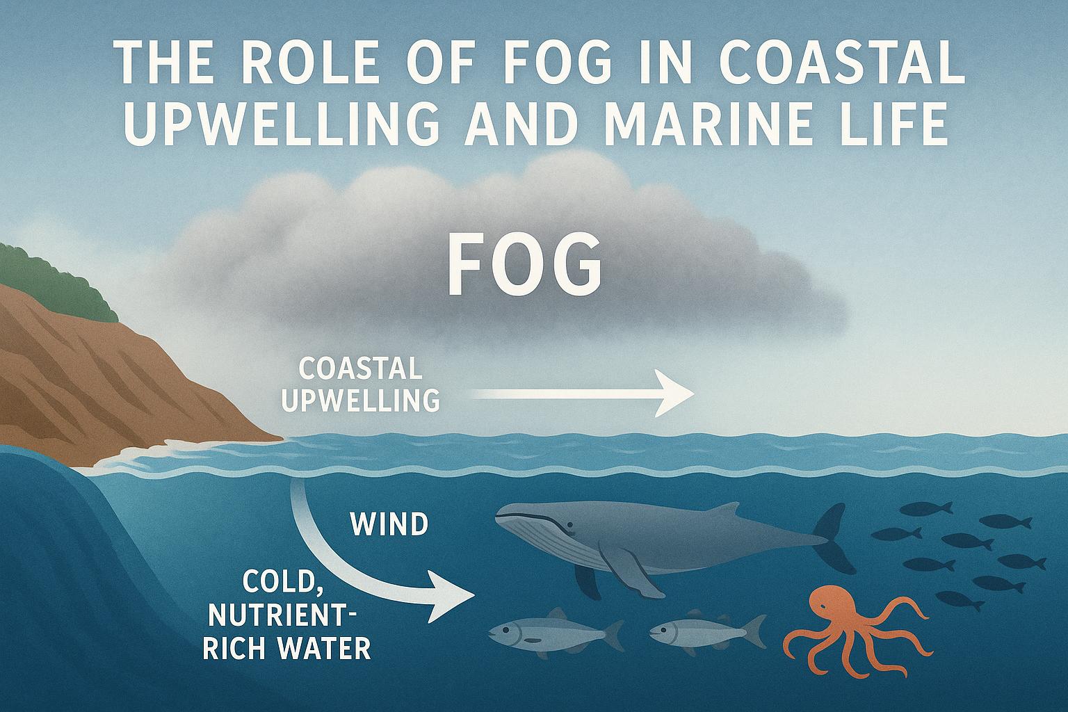 The Role of Fog in Coastal Upwelling and Marine Life