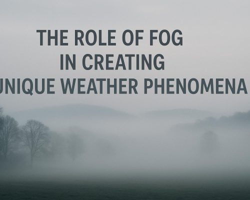 The Role of Fog in Creating Unique Weather Phenomena
